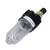 G1/4 Oil Water Separator Air Source Processor Pneumatic Filter Lubricator 0.05‑1MPa AL2000