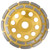 Diamond Cup Grinding Wheel Double Row Concrete Grinding Wheels for Granite Stone Marble150mm