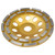 Diamond Cup Grinding Wheel Double Row Concrete Grinding Wheels for Granite Stone Marble150mm