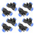 10 pcs 10mm 3/8 T Type Pneumatic Connector Air Line Quick Fittings Tube Joint