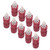 10pcs M8 Terminal Binding Post Iron Screw Inverter Terminal for Electronic InstrumentRed