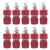 10pcs M8 Terminal Binding Post Iron Screw Inverter Terminal for Electronic InstrumentRed