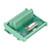 Terminal Block PCB Material Copper Base 0.8A/Pin 0.2Nm Torsion Printed Labels Female Distribution Module DC 60V