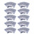 100Pcs/set 6x9cm Antistatic Resealable Pouch Storage Bag for Electronic Accessories