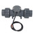 Flowmeter Water Flow Sensor Fluid Meter Counter Switch Acid Alkali Resistant DN25 50cm Cable
