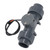 Flowmeter Water Flow Sensor Fluid Meter Counter Switch Acid Alkali Resistant DN25 50cm Cable