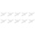 10Pcs 3 Way Plastic Fitting Pressure Temperature Resistant T Shaped Tee 1/2 Barb Fitting5.6