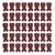 40Pcs Sandpapers 120 Grits 4 Holes Alumina Polishing Sheet Kit Sanding Machine Accessories