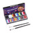 Face Paint Kit Water Activated 30 Colors Set Professional Split Cakes Paint Palette Set with 2 Brush Safe & Non Toxic Face and Body Painting Makeup Hypoallergenic Facepaints for Halloween Cosplay Costume Party Festival Artists Adults Art Supplies