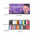 Face Paint Kit Water Activated 30 Colors Set Professional Split Cakes Paint Palette Set with 2 Brush Safe & Non Toxic Face and Body Painting Makeup Hypoallergenic Facepaints for Halloween Cosplay Costume Party Festival Artists Adults Art Supplies