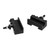 2Pcs Tool Post Holder Turinng Facing Boring Piston Wedge Hardware High Speed Steel 250‑001