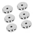 10Pcs Silver NdFeB Magnet Nickel Plating Neodymium Iron Boron Stainless Steel Countersunk Hole Pot Magnet