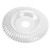 Wood Carving Disc Stable No Deformation Sturdy Construction Woodworking Grinding Plate Shaping Wheel Silver