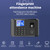 Intelligent Biometric Fingerprint Password Attendance Machine Time Clock Employee Checking-in Recorder 2.4 inch LCD Screen Voice Prompt 11 Languages ID Card Function Time Attendance Machine