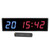 2.3in 6 Digit LED Timer with Remote Control Digital Timing Countdown Interval Timer AC 110‑240V UK Plug