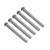 5Pcs Long Rod Nut Hex Coupling Female Threaded Straight Bar Stainless Steel for Gobilda Dia 8mm4106‑4008‑1200