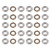 10pcs Thrust Ball Bearing Miniature High Precision Flat Steel Bearings Set (F6-14M 6x14x5mm)