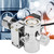 Carbon Dioxide Decompressor Heating Reducer Zinc Alloy Automatic Adjustment