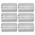 20Pcs Coupling Nut Stainless Steel M8 Round Rod Connector Nut Female Thread for Connection