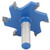 12mm Shank 6 Teeth TShaped Milling Cutter Woodworking Router Bit Tool 65 x 10mm
