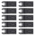 50 Pcs Oscillating Saw Blades 34mm Tooth Width 90mm Length High Carbon Steel Multitool Blade for Wood Plastic Soft Metal