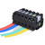 Laminated Label Tape Black on White Compatible for Brother P-touch Label Printer  PT-1010/PT-2100/PT-18R/PT-E200/PT-9500 12mm * 8m