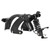Ulip Rear Shock Absorber Electric Scooter Suspension Kit with Remote Control LED Taillight Rear Mudguard Wheel Hub Decorative Cover Reflective Strips Compatible with G30 Series Scooters
