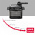 YIPINServo Digital Servo 50kg Metal Gear High Torque Waterproof for  RC Car Crawler Robot