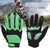 BOODUN Winter Cycling Full Finger Gloves Touch Screen Warm Windproof (Green L)