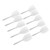 10Pcs Integrated Dart Shaft and Flights Excellent Balance Increase Speed Reduce Air Resistance Plastic One Piece Dart Flight and Shafts Set White