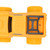 1/24 Remote Control Race Car Toys High Speed Off Road Small RC Car Toys for Children Above 6 Years Old Orange