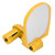Bike Rearview Mirrors 360 Degree Rotatable Universal Bicycle Cycling Handlebar MirrorsYellow