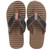 Summer Lightweight FlipFlops MultiLayer Slippers EVA FlipFlops Mud Color Bottom(44 )