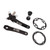 Bike Hollow Crankset Set Bottom Bracket 32T Narrow Wide Chainring 32T to 34T Guard Plate for Mountain Bike Road Bike