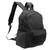 Outdoor Nylon Cloth Backpack Folding Double Shoulder Bag Large Capacity for HuntingBlack