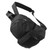 Outdoor Nylon Cloth Backpack Folding Double Shoulder Bag Large Capacity for HuntingBlack