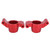 1Pair Aluminum Alloy Rear Axle Cup Accessory Parts for MAXX 89076‑4 1/10 RC Car Red