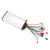 48V 800W Electric Bike Brushless Controller 15 Tube Aluminum Alloy Electric Scooter Brushless Motor Controller for Modification