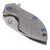 Folding Pocket Knife D2 Steel Blade Titanium Alloy Handle Camping Knife for Outdoor Hunting