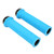 Bike Handlebar Grips Lightweight Rubber Anti Skid Handle Bicycles Grip for BikesBlue