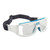 Sports Goggle Impact Resistant Fog Proof Safety Basketball Glasses with Adjustable Band for Running Cycling Blue