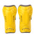 1 Pair Soccer Shin Guards Children Football Training Protection Pads with Buckle Strap(yellow)