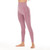 Women Workout Leggings High Waist Hip Lifting Breathable Comfortable Sports Leggings Wine Red L