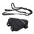 Bike Tow Bungee Attachment Rope Bicycle Pull Behind Strap Traction Leash MTB Trailer for Family Outdoor RidingBlack Tow Rope Set