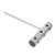 Stainless Steel Take Fish Blood Extraction Tool Harpoon Ice Boating Fishing Tackle Accessory