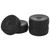 4 PCS RC Tires Anti Skid Wear Resistant Remote Control Car Rubber Wheel Tires Set for 1/10 RC Sports Car Black