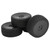 4 PCS RC Tires Anti Skid Wear Resistant Remote Control Car Rubber Wheel Tires Set for 1/10 RC Sports Car Black