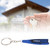 PVC Mini Diving Theme Key Ring Unique Flipper Shape Keychain Fin Keyring GiftBlue