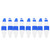 RC Drone Propeller Blades Screws Kit Accessories Spare Parts Fit for DJI MAVIC Mini DroneBlue