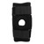 Sports Knee Brace with Silicone Pad Detachable Folding Anti Fall Knee Pad for Cycling Basketball Black and Red M